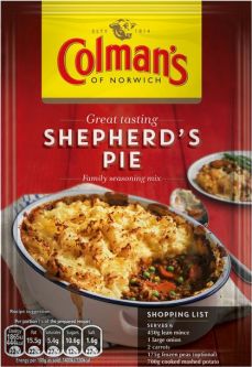 Colmans Shepherd Pie Mix 50g (1.8oz) X 16