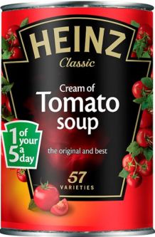 Heinz Cream of Tomato 400g (14.1oz) X 24
