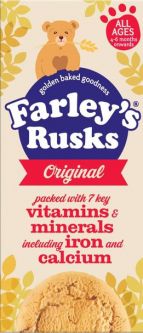 Farleys Rusks 9's 150g X 6