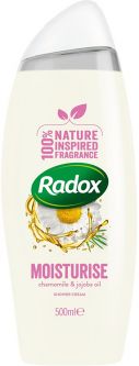 Radox Shower Gel Moisture 250ml (8.8fl oz) X 6