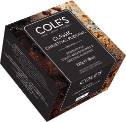 Cole's Christmas Pudding 227g (8oz) X 12