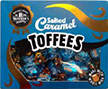 Walkers Salted Caramel Toffee Gift Box 350g (12.3oz) X 8