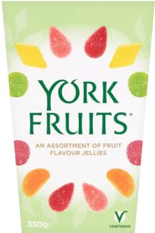 York Fruit Carton 350g (12.3oz) X 6