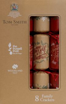 Tom Smith Kraft Foliage Family (1406) Cracker (12"x8 Pk) X 6