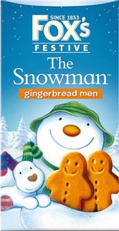 Fox's The Snowman Gingerbread Men 100g (3.5oz) X 8