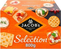 Jacobs Biscuits for Cheese Tub 800g (28.2oz) X 6