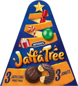 Mc Vities Jaffa Cake Christmas Tree 239g (8.4oz) X 4