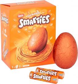 Smarties Large Orange Egg 188g (6.6oz) X 4