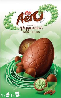 Nestle Aero Mint Large Egg 230g (8.1oz) X 4