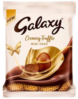 Galaxy Creamy Truffle Mini Eggs 74g (2.6oz) X 22