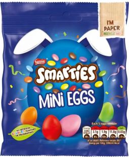 Smarties Mini Egg Bag 80g (2.8oz) X 13