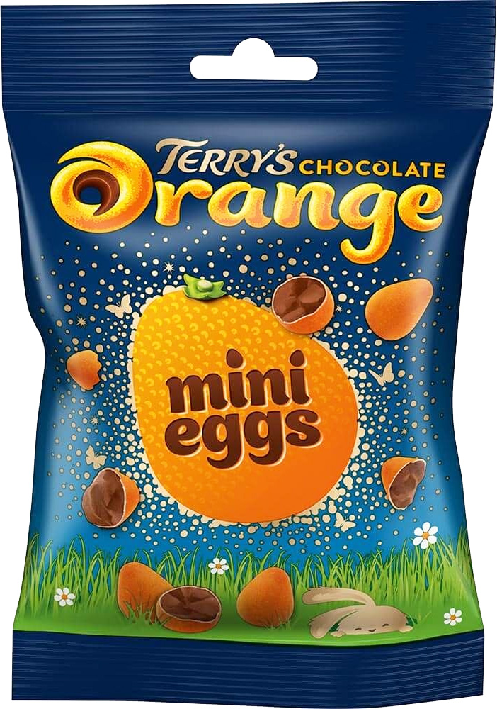 Terrys Chocolate Orange Mini Eggs Bag 80g 2 8oz X 12 Food Ireland 