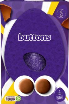 Buttons Large Egg 195g (6.9oz) X 6