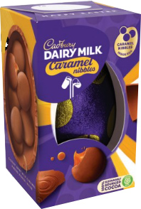 Caramel Nibbles Small Egg 96g (3.4oz) X 12