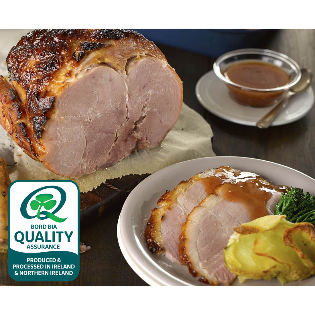 Donnelly Imported Cured Irish Ham 15kg 529oz X 3 Food Ireland