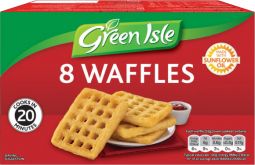 Green Isle Potato Waffles 8's 454g (16oz) X 12
