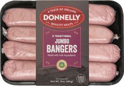 Donnelly Jumbo Sausage 454g (16oz) X 10